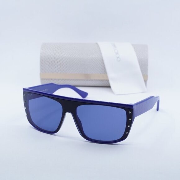 Jimmy Choo RYLAN/S 0PJP KU Blue/Black/Blue Sunglasses - Picture 7 of 10